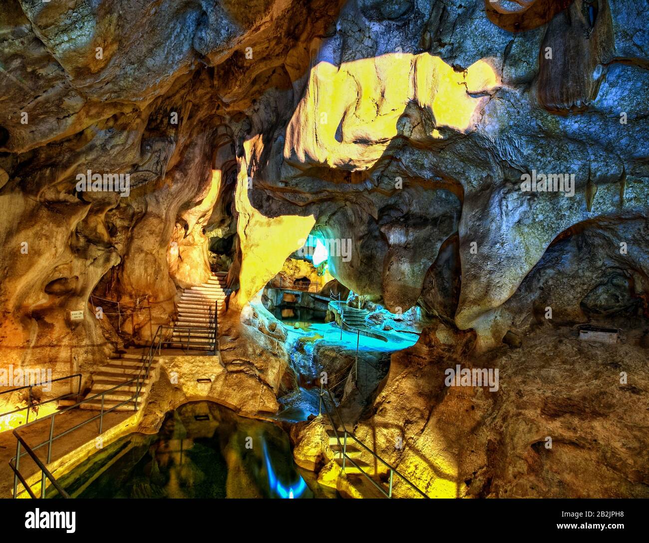 Pirates Cave In Southern Spain Open To Public Stock Photo Alamy