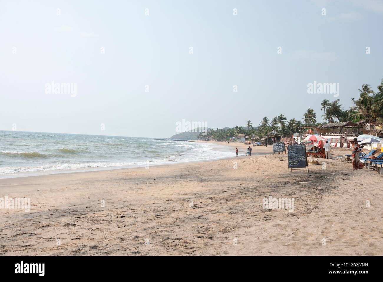 Vagator Beach, Goa, India Stock Photo