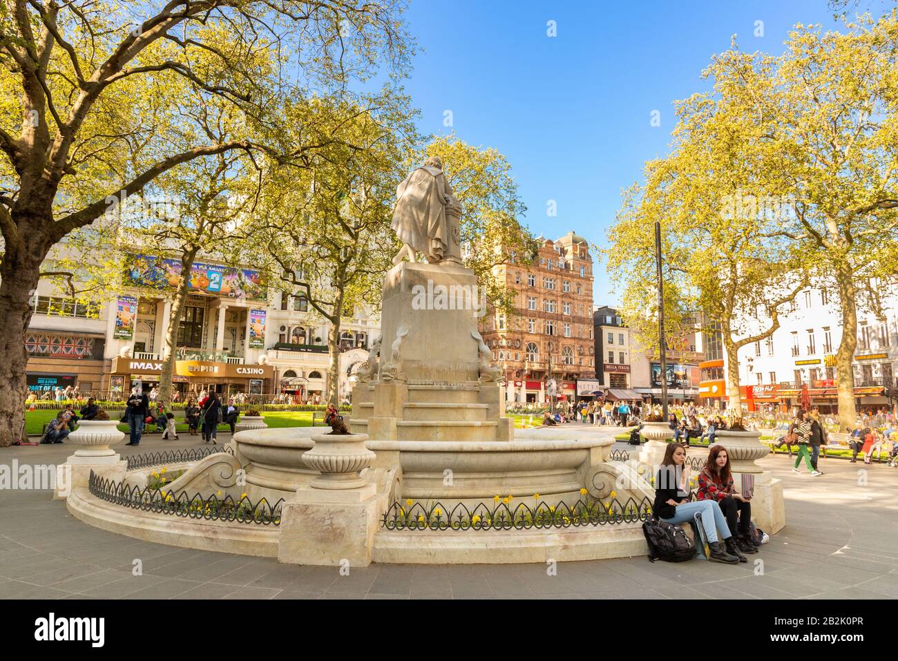 Leicester Square, London, UK Stock Photo