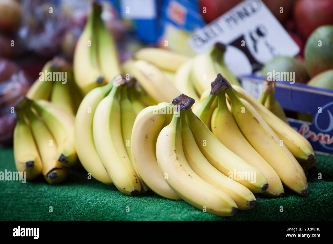 Close-up of bananas for sale Stock Photo
