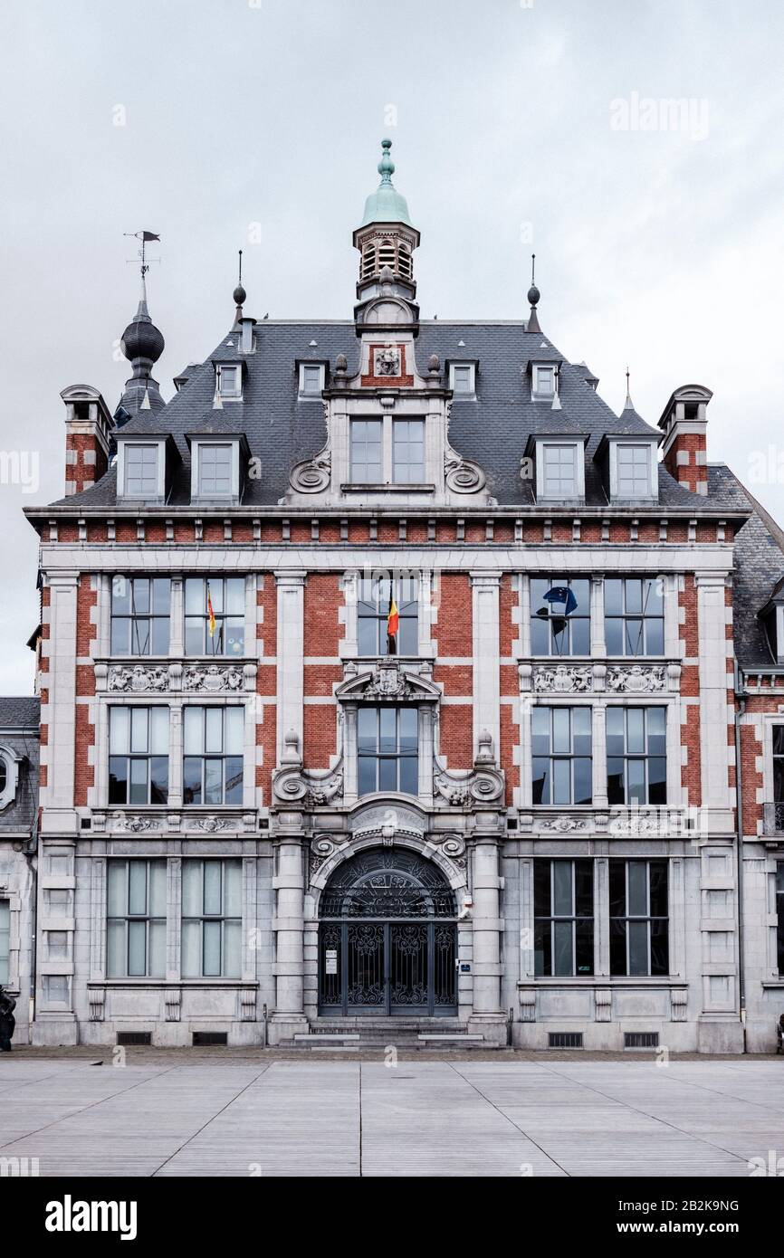 Former Commercial Bourse, Namur, Belgium Stock Photo