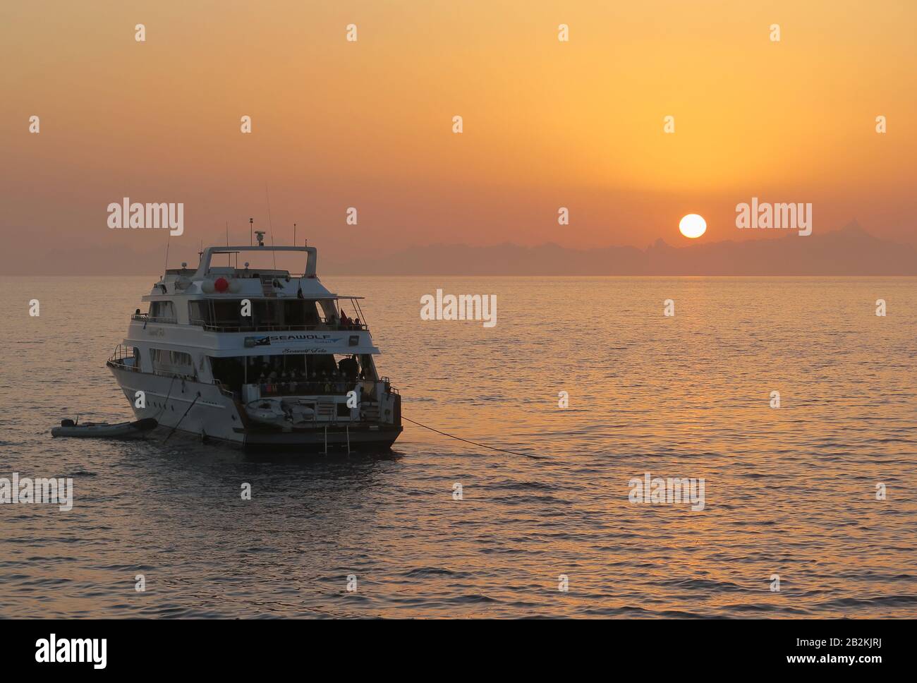Tauchschiff, Marsa Alam, Aegypten Stock Photo