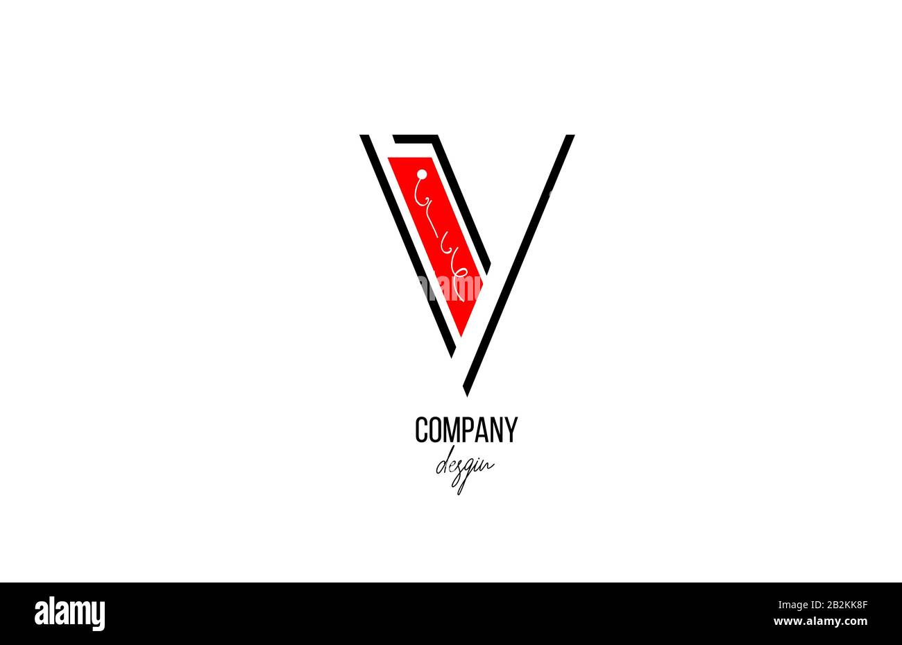 V Letter Logo Alphabet With Vintage Floral Design Icon In Black White Red For Company And Business Suitable For Catchy Logotype Stock Vector Image Art Alamy