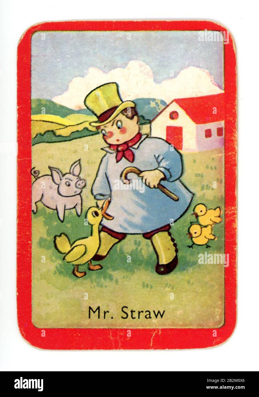Noddy Snap. Children's card game (c.1960 Stock Photo Alamy