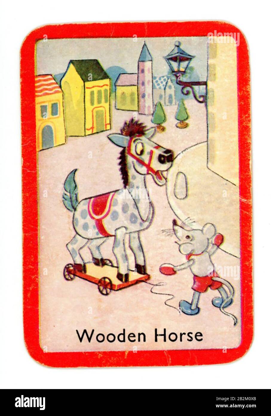 Noddy Snap. Children's card game (c.1960 Stock Photo Alamy