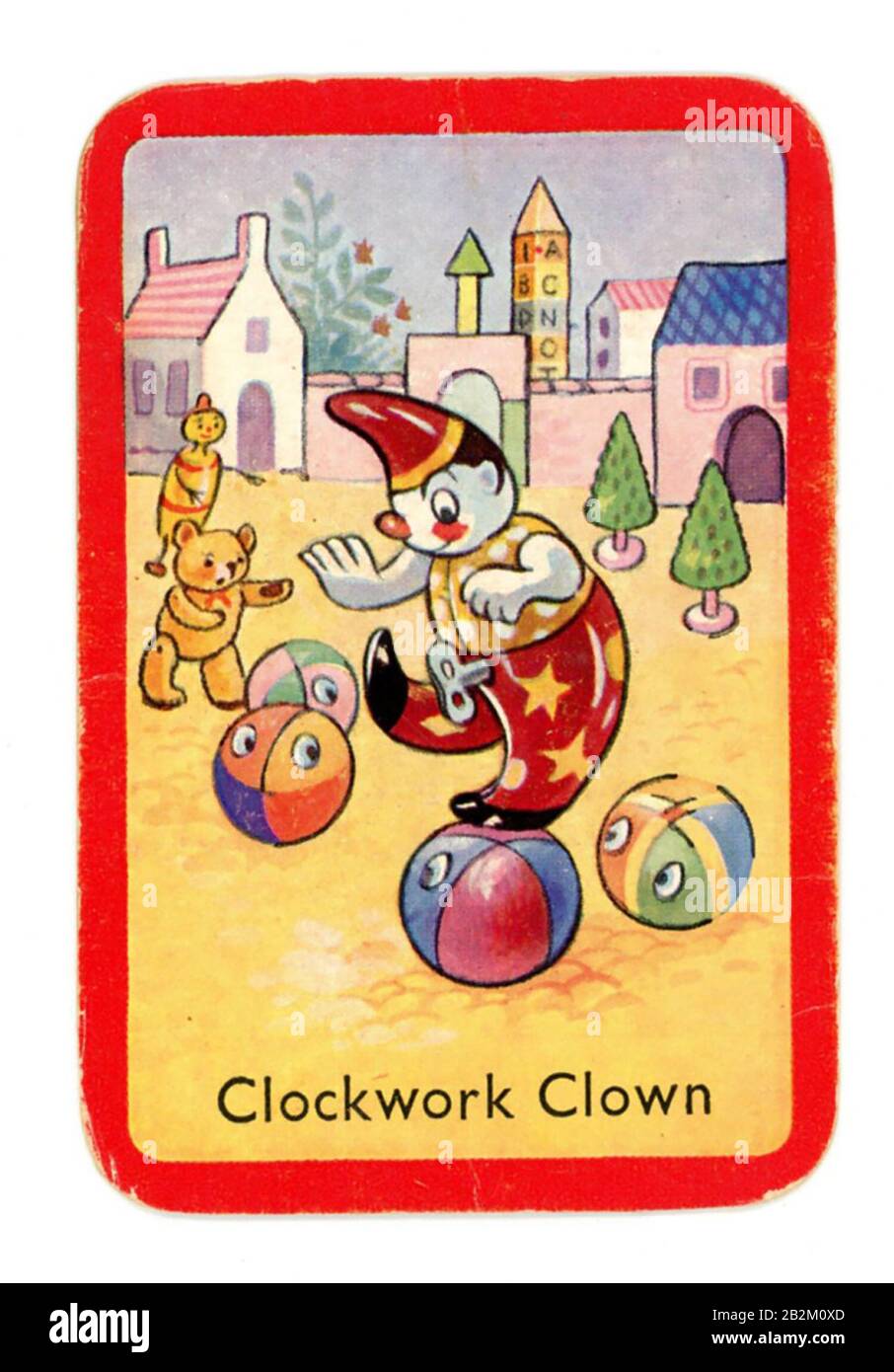 Noddy Snap. Children's card game (c.1960 Stock Photo Alamy