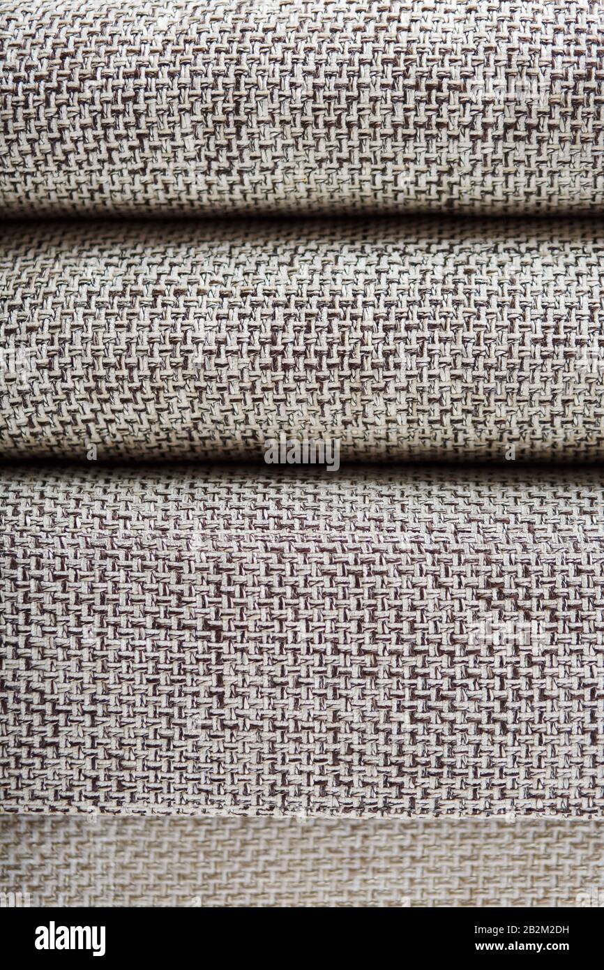 Closeup of a fragment of a beige textile sofa in the room. Texture of  expensive fabric on furniture. Sofa element couch couch room furniture  Stock Photo - Alamy