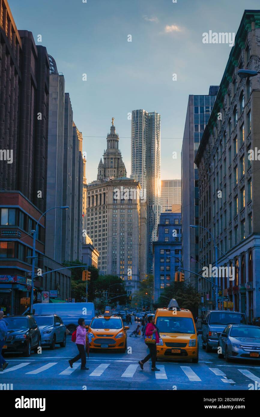 Street Corner And New York City High Resolution Stock Photography and