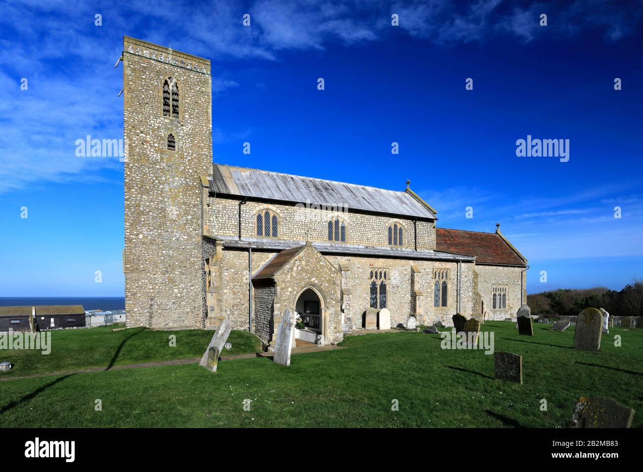 All Saints church, Beeston Regis village, North Norfolk, England, UK