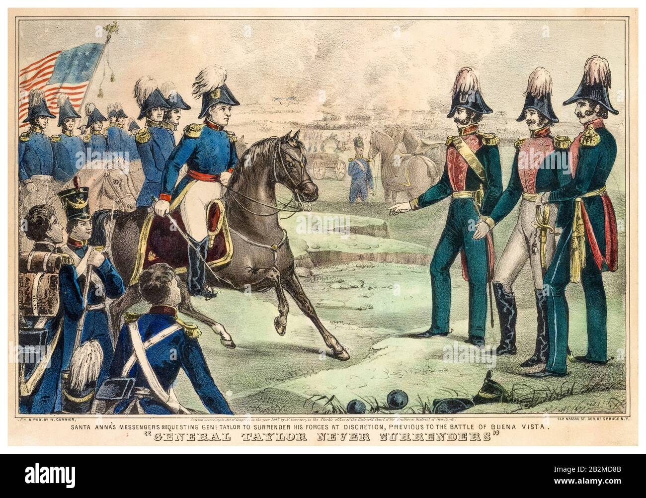 General Santa Anna High Resolution Stock Photography And Images Alamy