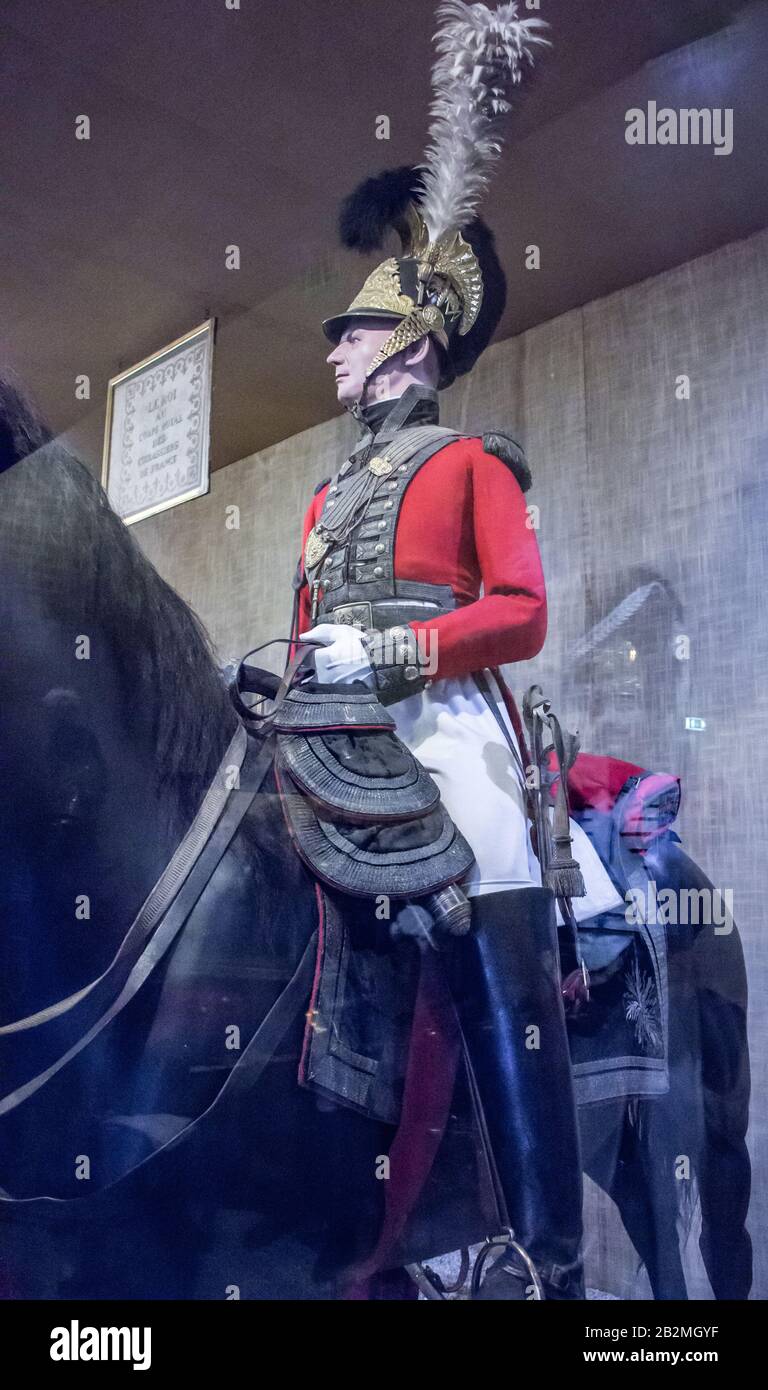 Musée de l'Emperi,Salon-de-Provence : Compagnie des Gendarmes de la Garde  du Roi,Grand uniforme Stock Photo - Alamy