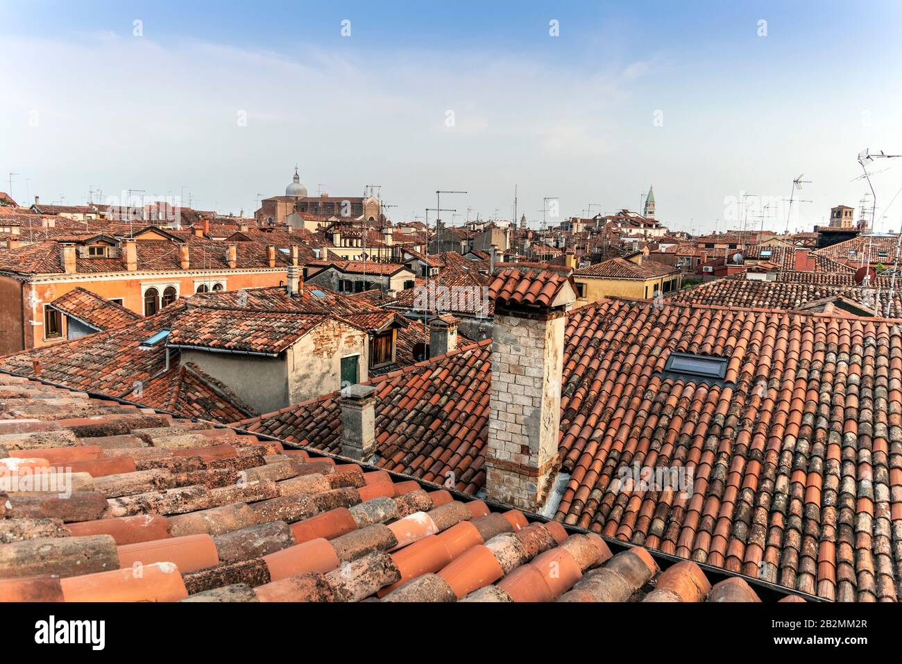 Venice roof roofs rooftops hi-res stock photography and images - Alamy