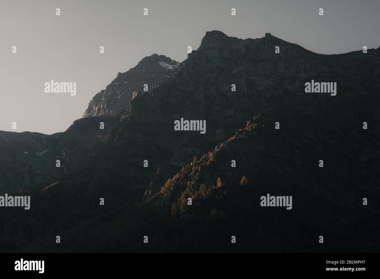 Mountain view in Alpe Devero, Piedmont, Italy Stock Photo - Alamy