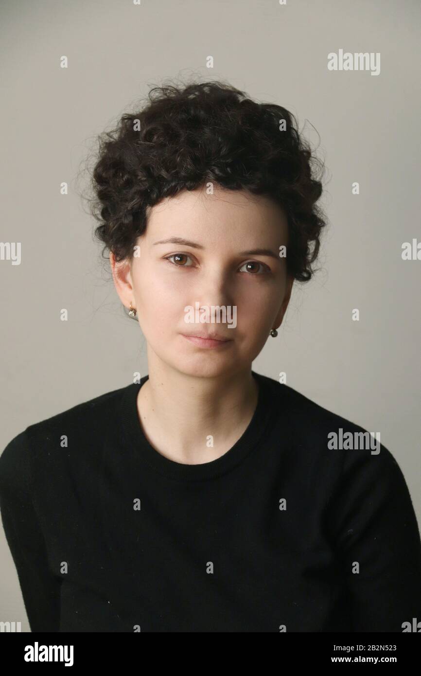 Russian actress Maria Smolnikova,Актриса Мария Смольникова Stock Photo ...
