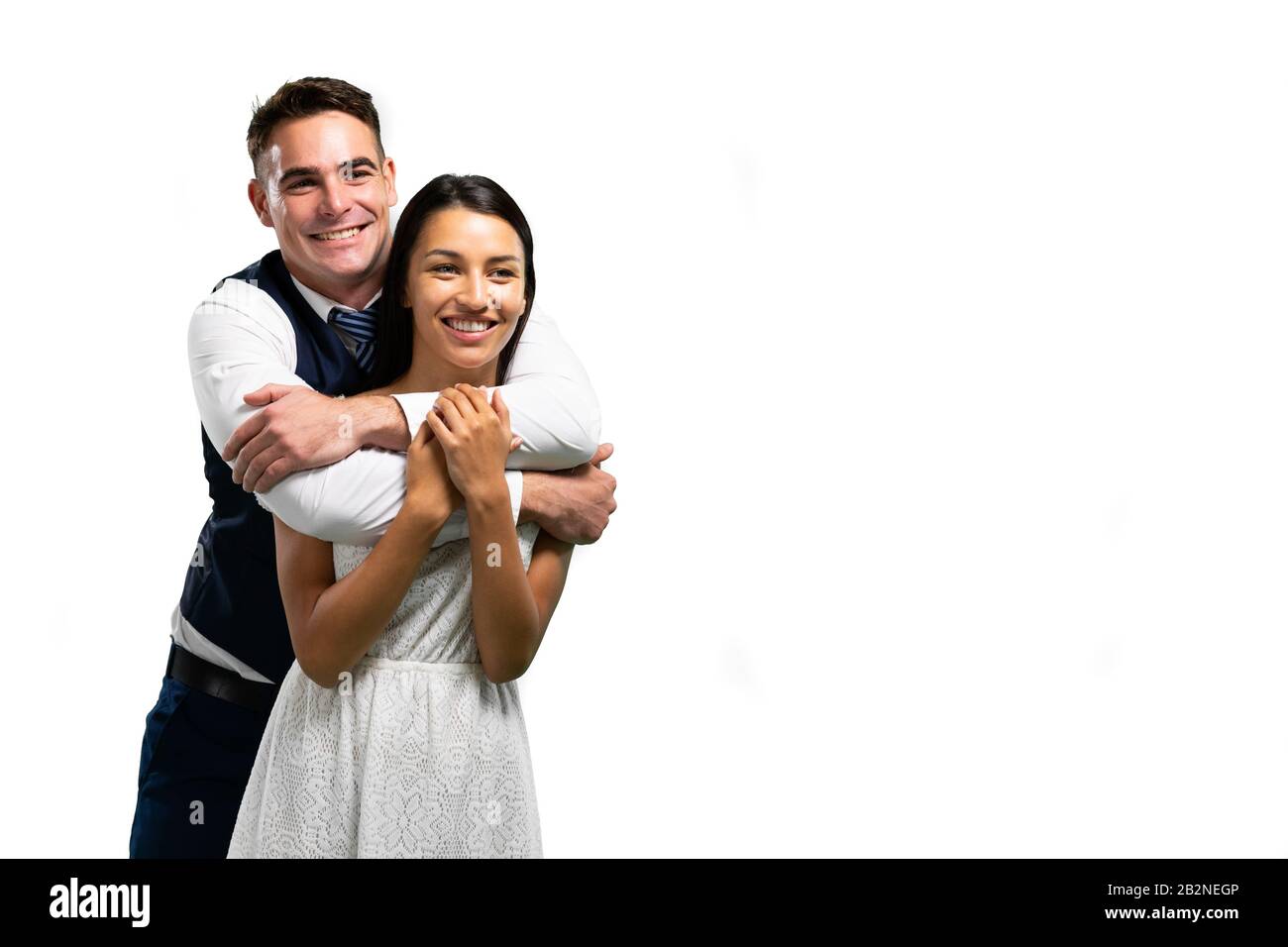Couple dancing on their wedding day Stock Photo - Alamy