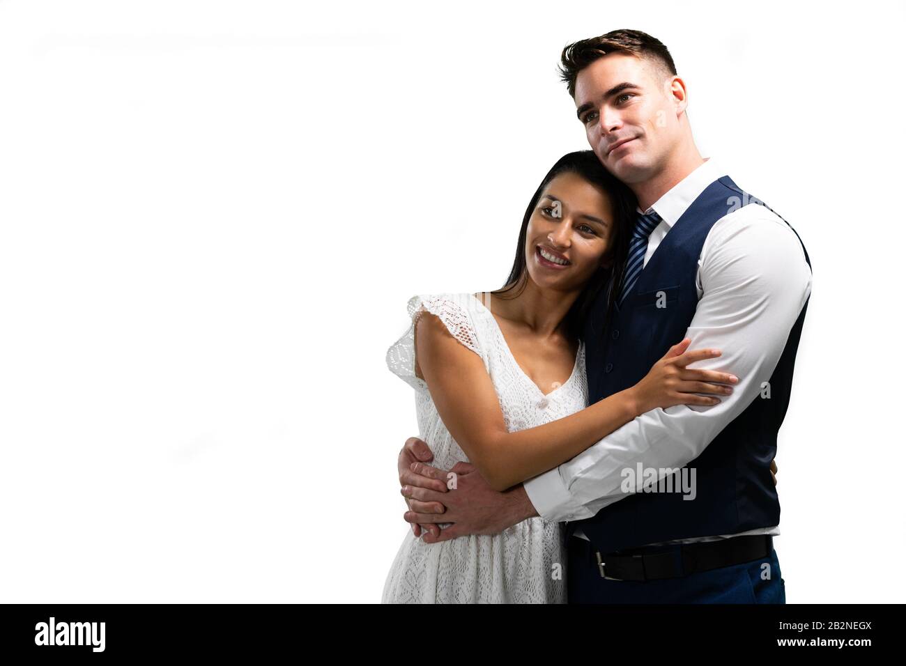 Couple dancing on their wedding day Stock Photo - Alamy