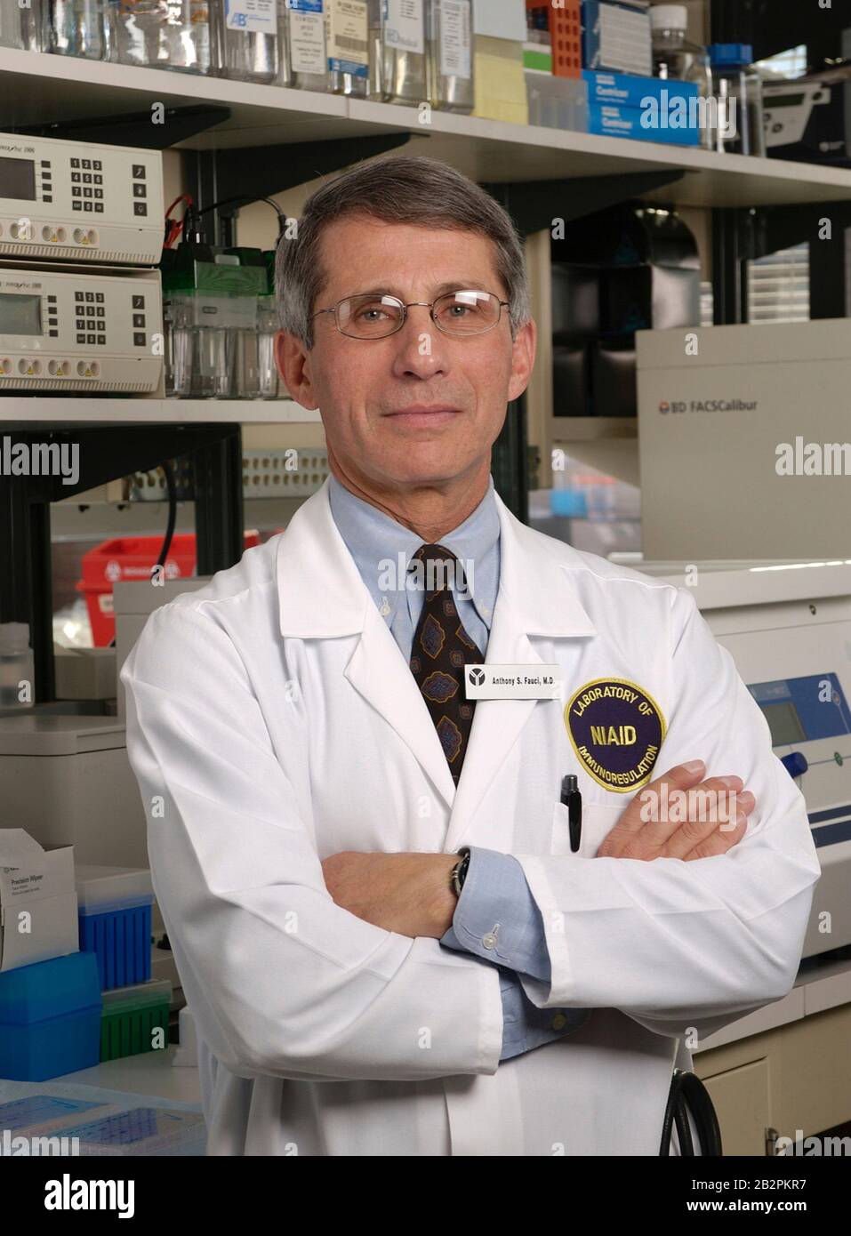 Dr. Anthony S. Fauci, M.D., Director of NIAID, National Institute of Allergy and Infectious Diseases, since 1984. He oversees an extensive research portfolio of basic and applied research to prevent, diagnose, and treat established infectious diseases such as HIV/AIDS, respiratory infections, diarrheal diseases, tuberculosis and malaria as well as emerging diseases such as Covid-19. Stock Photo