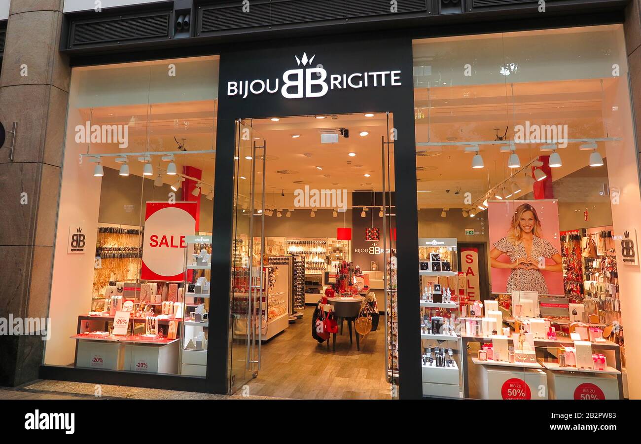 oberhausen germany february 11 2020 view on entrance of bijou brigitte boutique stock photo alamy