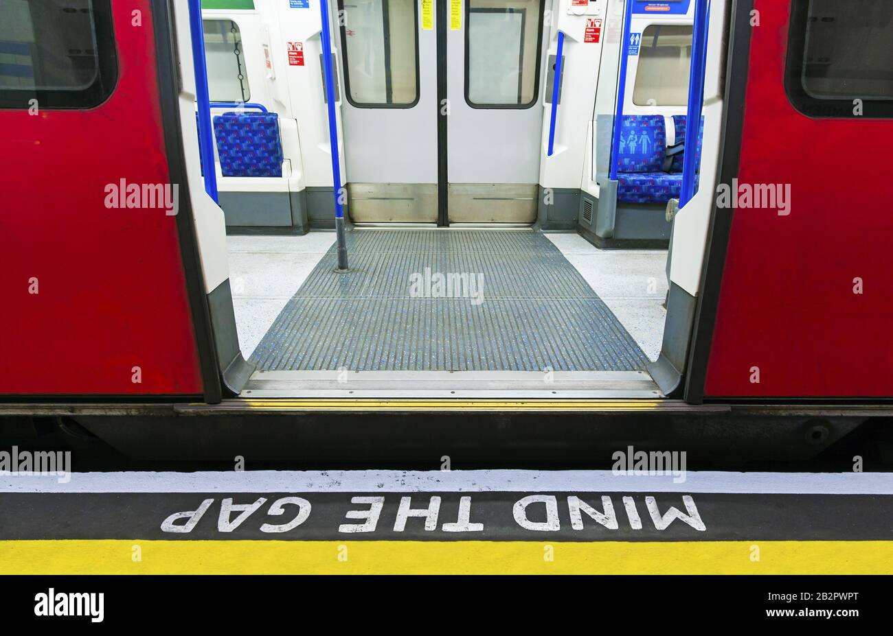 LONDON, UK - Gennary 5, 2019 - Editorial: The London Underground