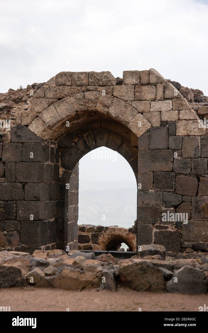 Tourist attraction national park in Israel North Stock Photo