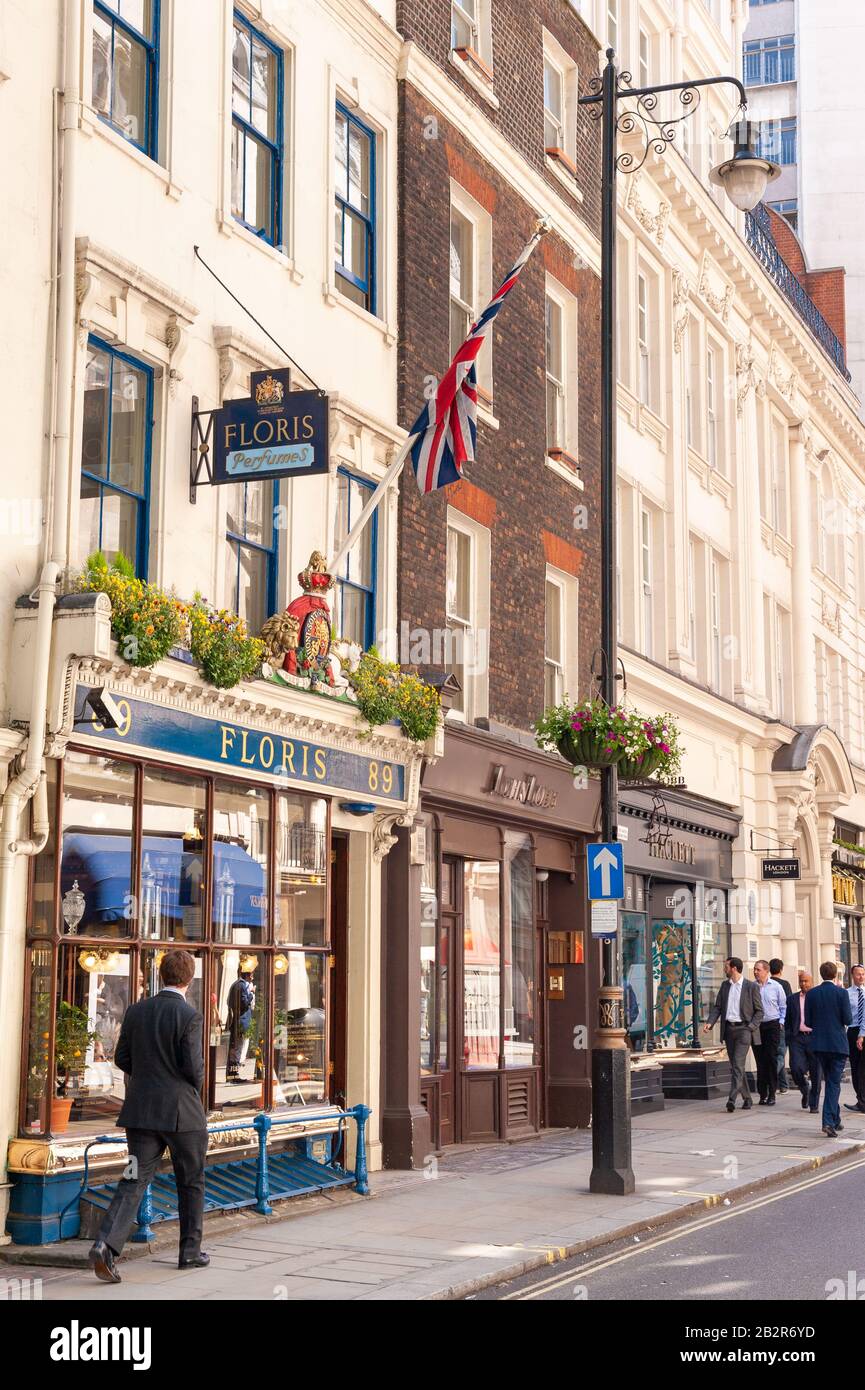 Jermyn Street in St James's, London, UK Stock Photo Alamy