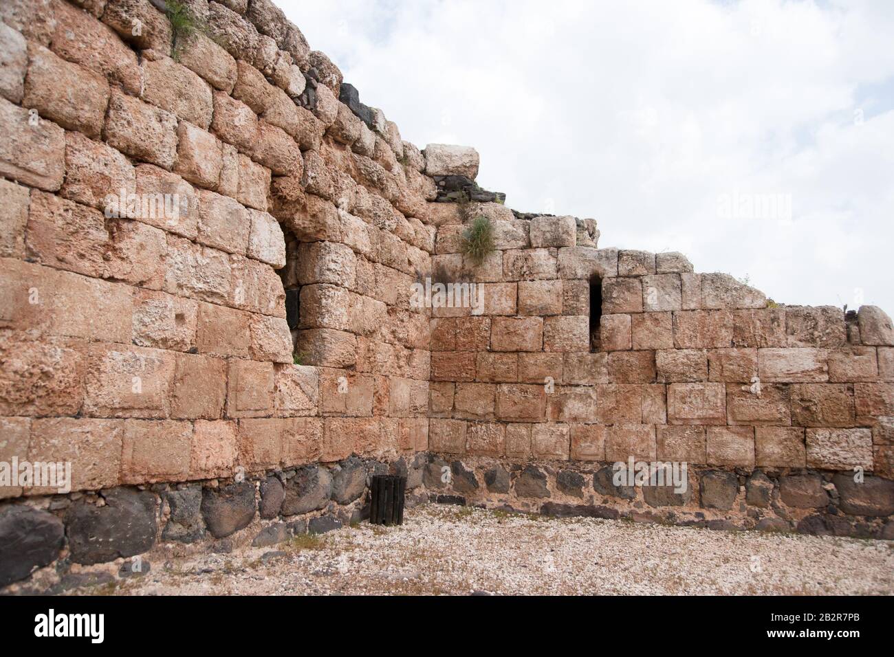 Tourist attraction national park in Israel North Stock Photo