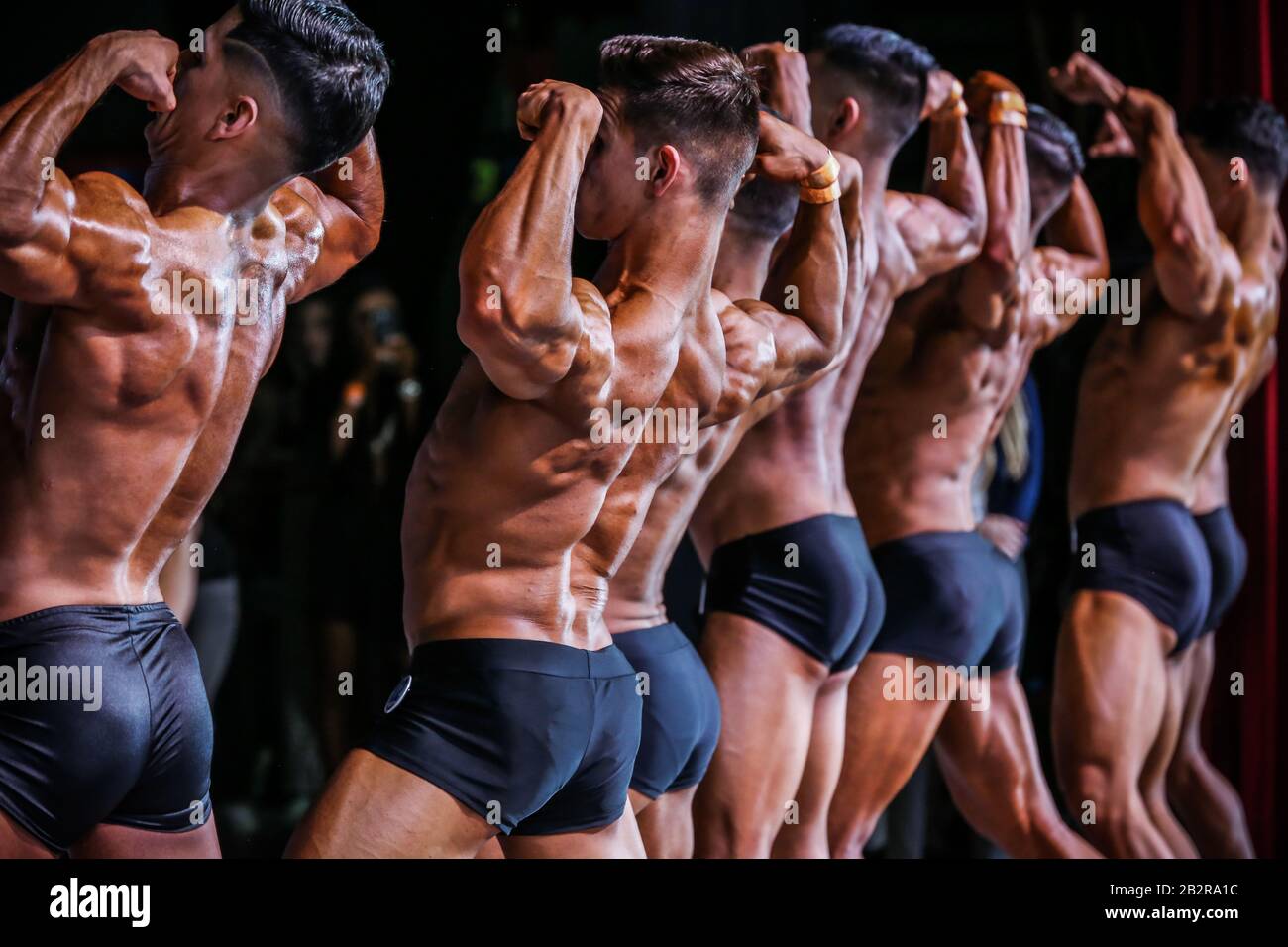 Male Bodybuilders Posing Stock Photos Male Bodybuilders Posing Images, Photos, Reviews