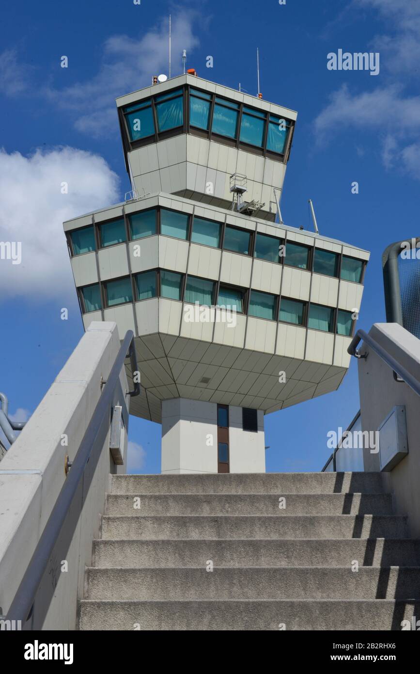 Tower, Flughafen Tegel, Reinickendorf, Berlin, Deutschland Stock Photo ...