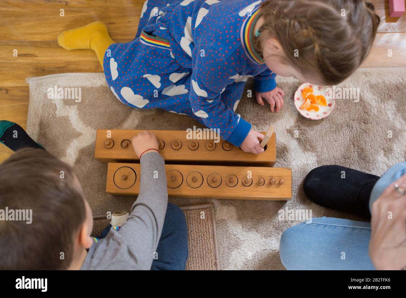 Montessori nursery Stock Photo