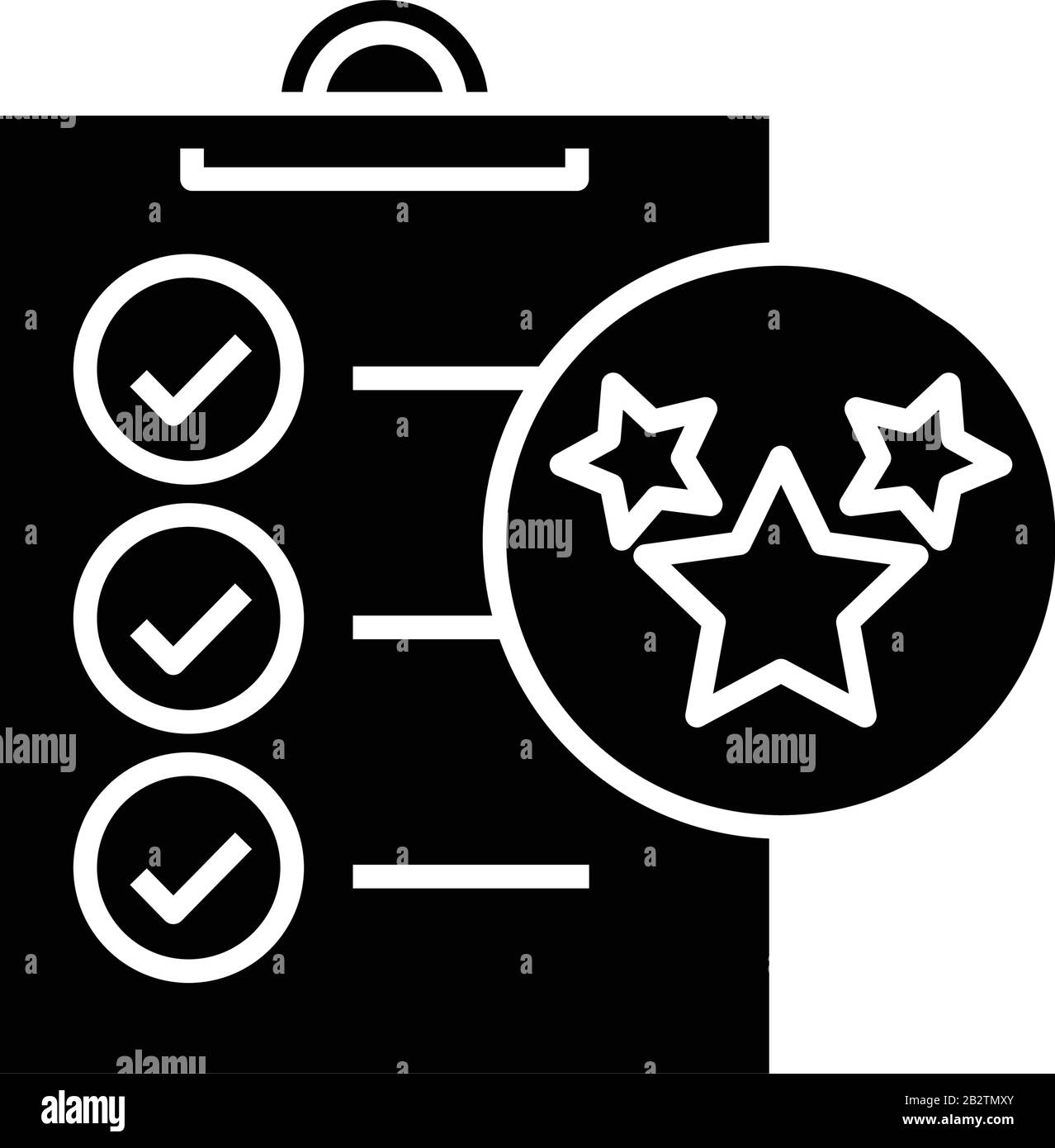 Making goals black icon, concept illustration, vector flat symbol, glyph sign. Stock Vector