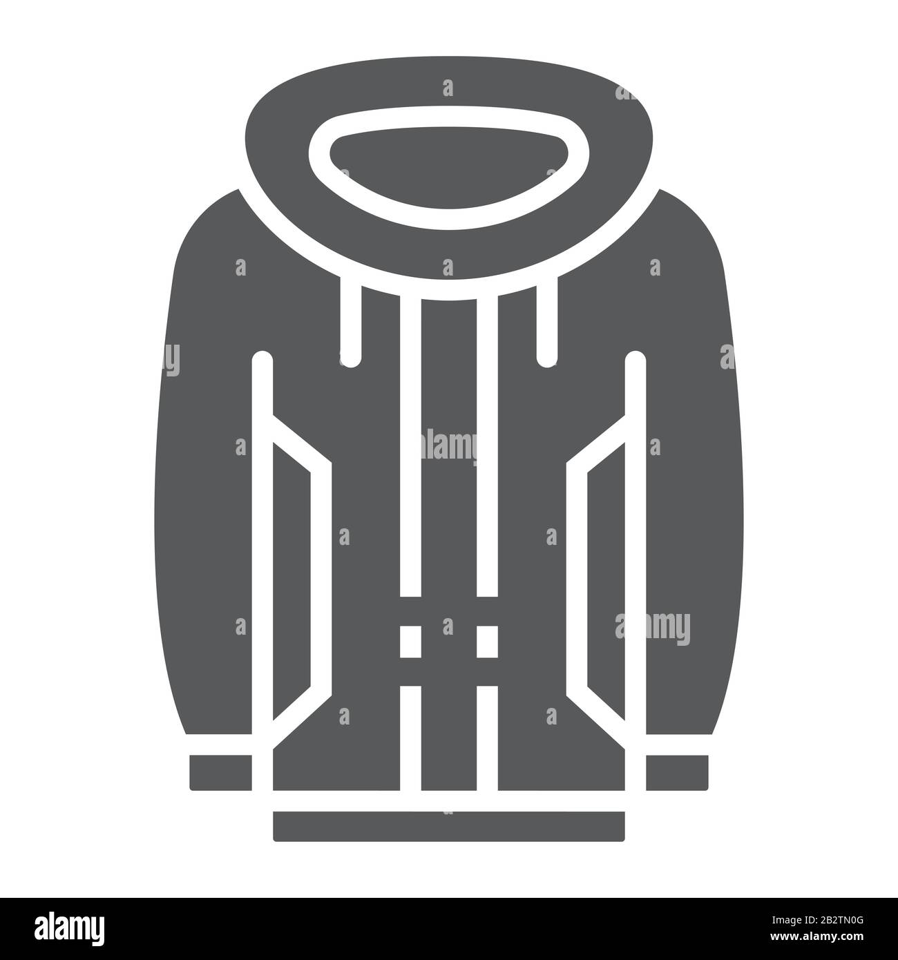 Smart clothing glyph icon, technology and future, future cloth sign ...