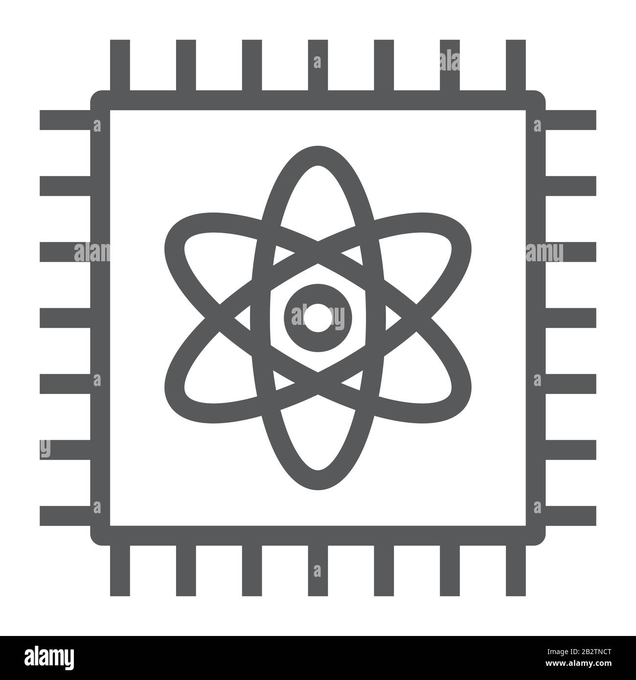 Lettering Quantum Computer Gold Silver Mechanism Stock Illustration  2215112211