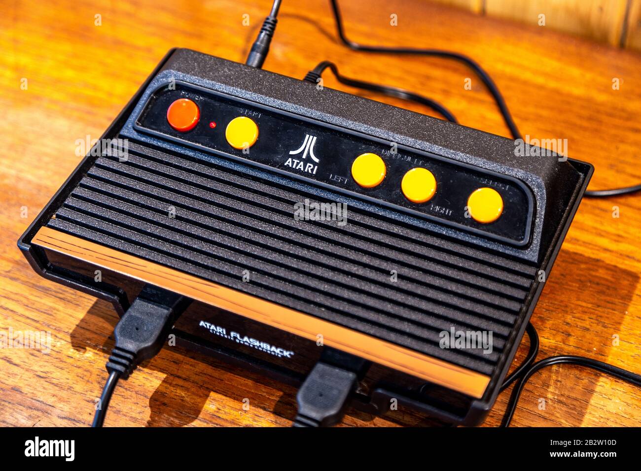 Atari Flashback Game Console Stock Photo