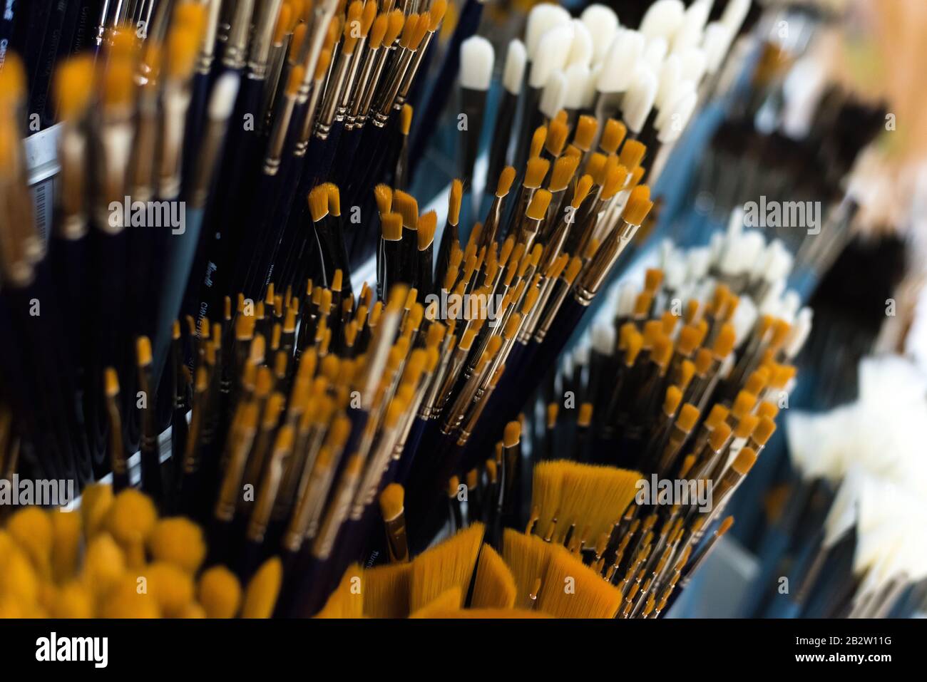 Selection new paint brushes hi-res stock photography and images - Alamy
