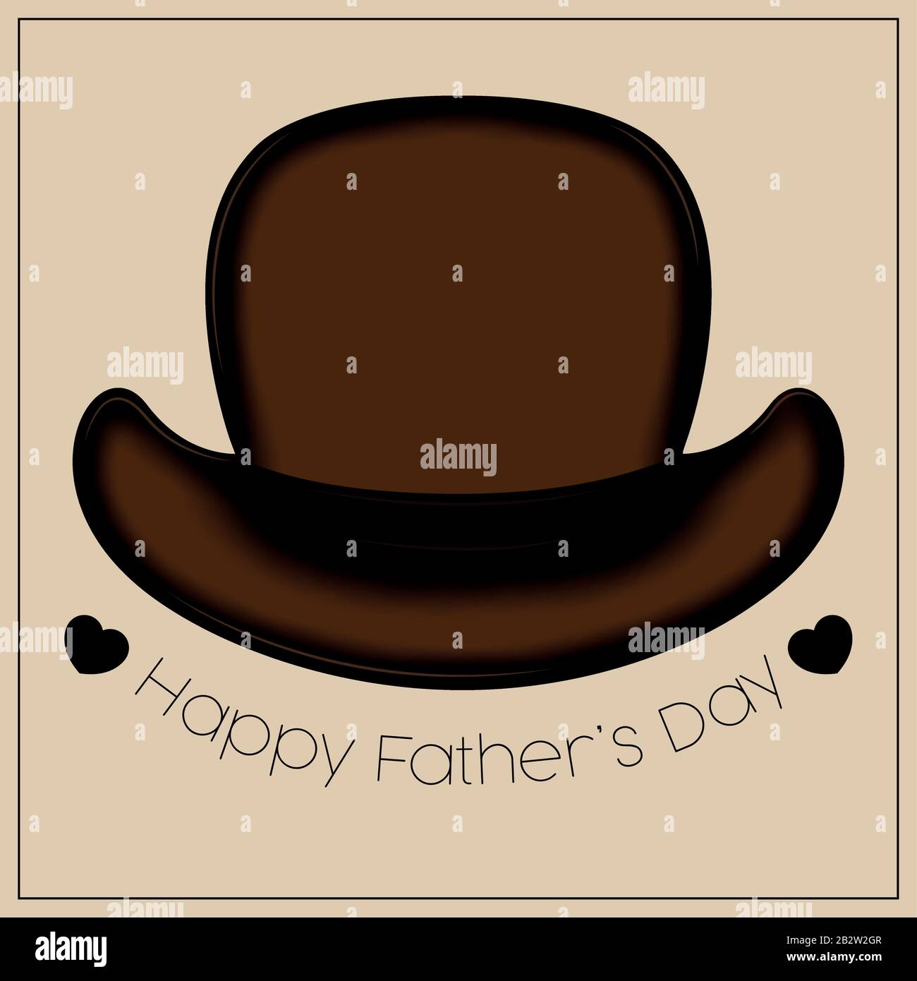 Happy fathers day card Stock Vector Image & Art - Alamy