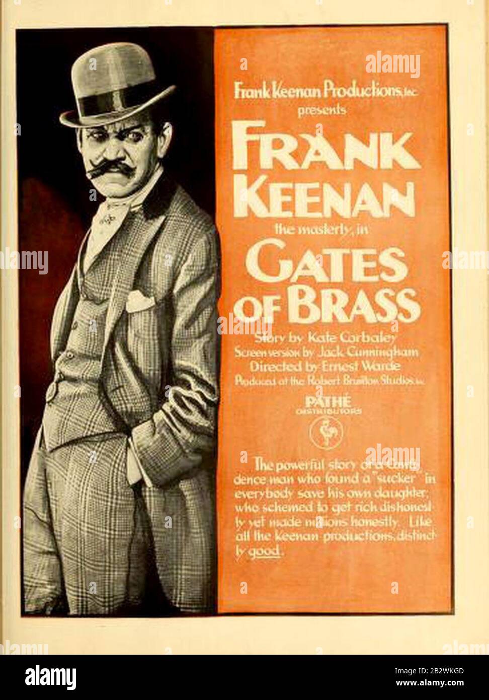 Frank Keenan 1919 Stock Photo Alamy