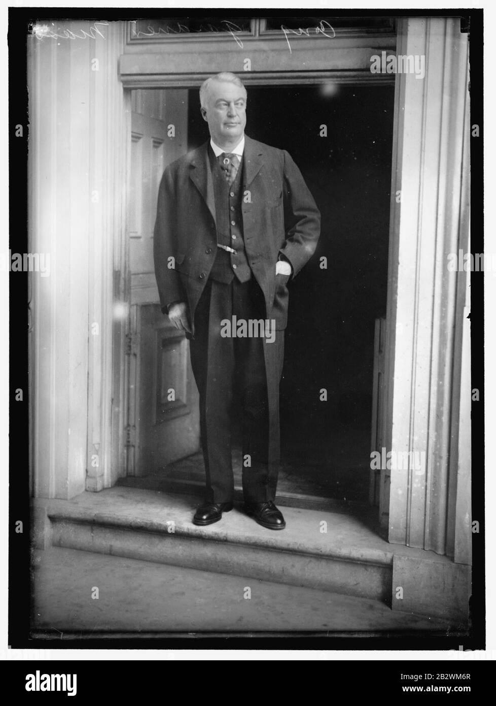 GARDNER, AUGUSTUS PEABODY. REP. FROM MASSACHUSETTS, 1902-1917. COL. AG. O, DURING WAR Stock Photo
