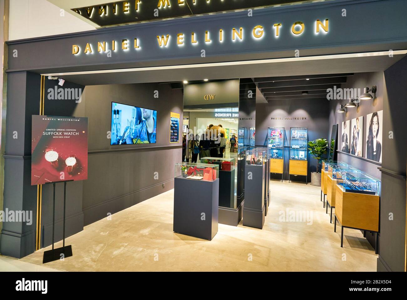 HONG KONG, CHINA - JANUARY 23, 2019: Daniel Wellington storefront at New  Town Plaza shopping mall in Sha Tin Stock Photo - Alamy