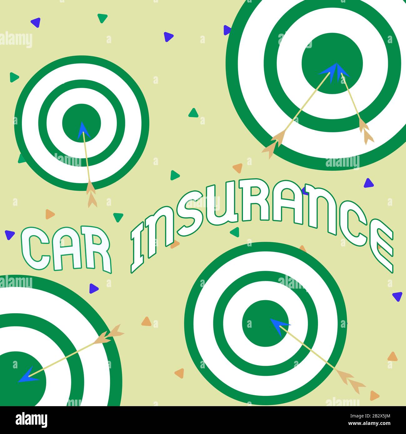 Insurance concept target auto hi-res stock photography and images - Alamy