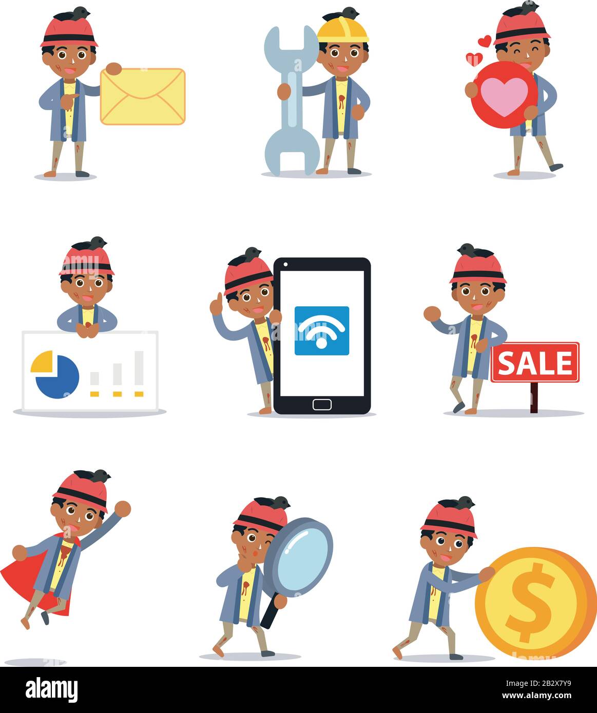 Attacks man Stock Vector Images - Alamy