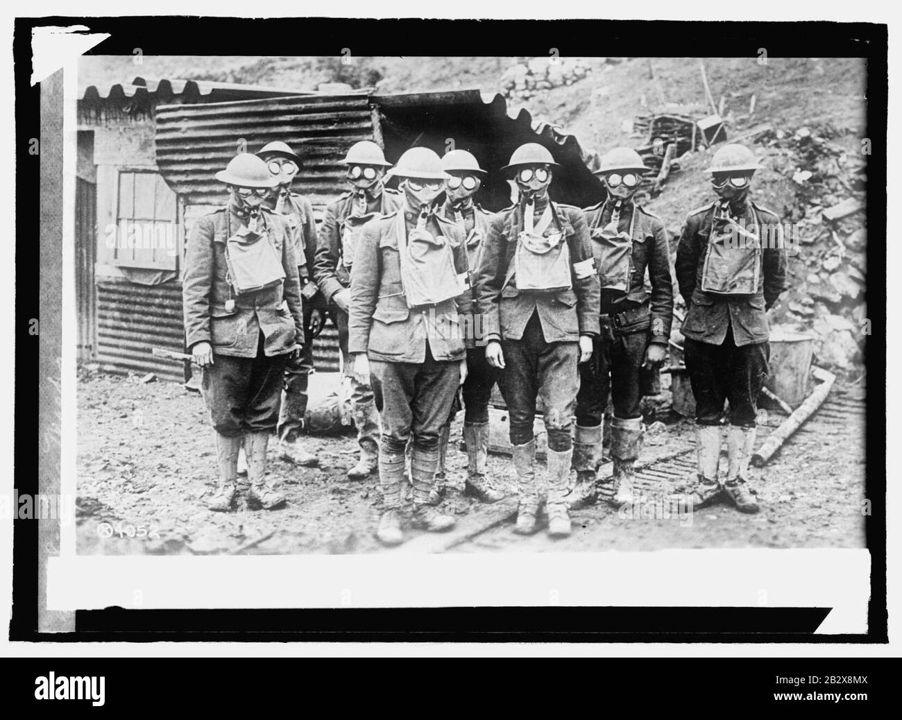 Vintage gas masks Black and White Stock Photos & Images - Alamy