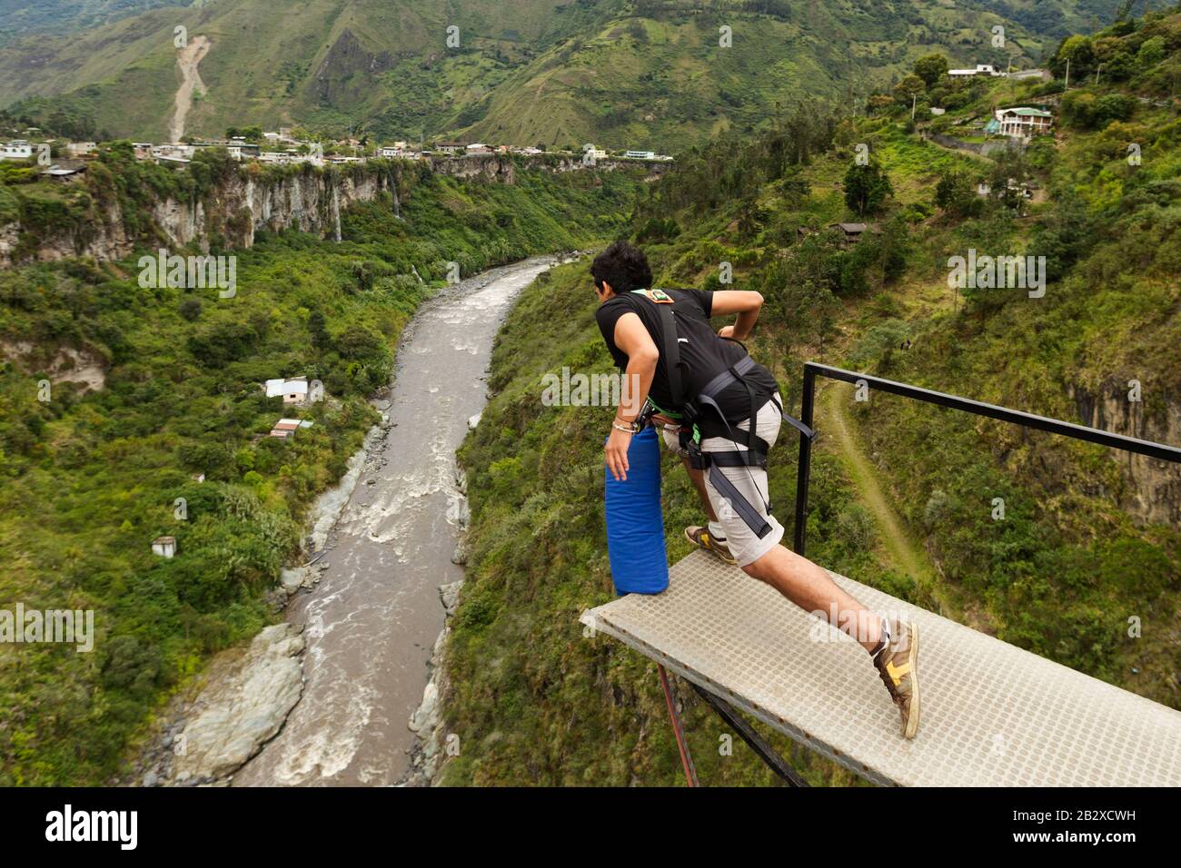 Boy cliff jumping in san hires stock photography and images Alamy