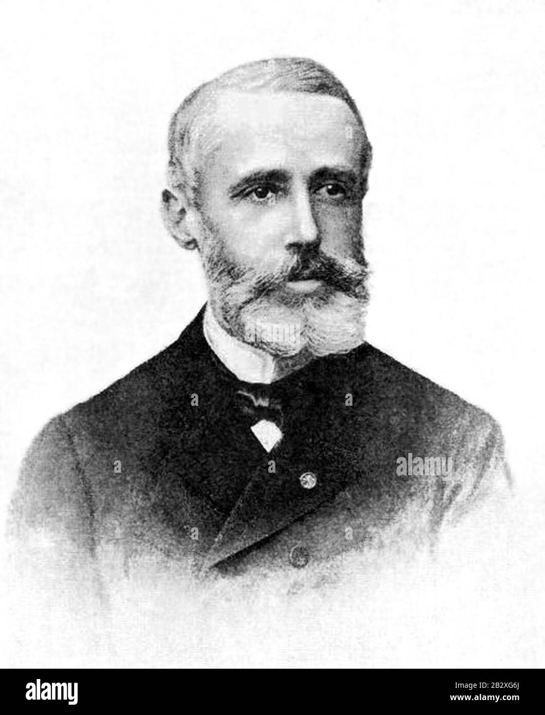 Gaston Plante portrait Stock Photo Alamy