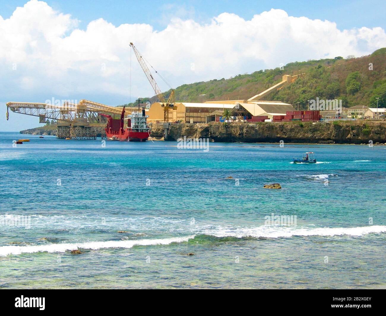 A Commercial Cargo Ship Docked At Phosphates Terminal Christmas Island Indian Ocean Australia Territory Stock Photo Alamy A Commercial Cargo Ship Docked At Phosphates Terminal Christmas Island Indian Ocean Australia Territory Stock Photo Alamy