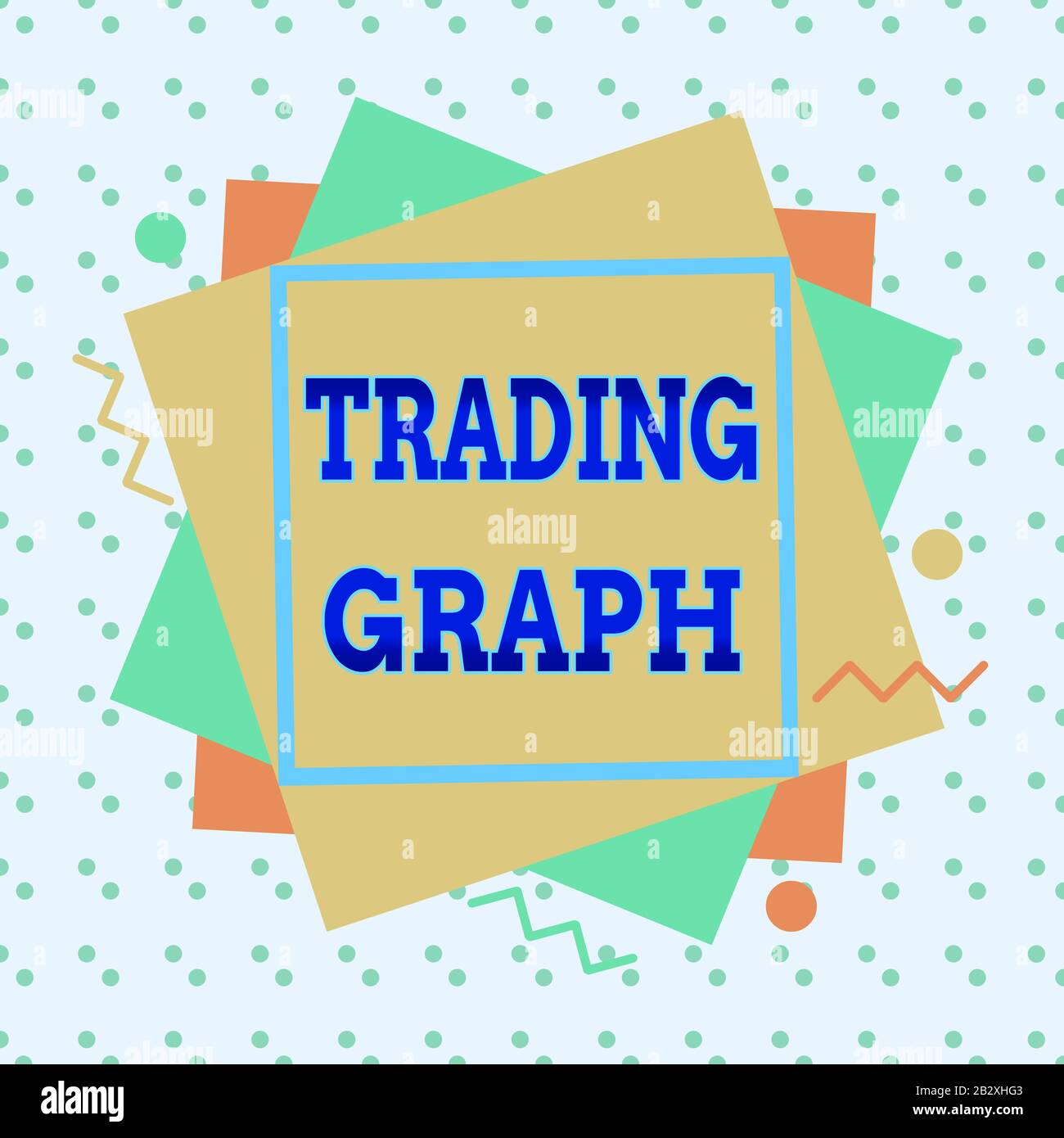 Conceptual hand writing showing Trading Graph. Concept meaning ...