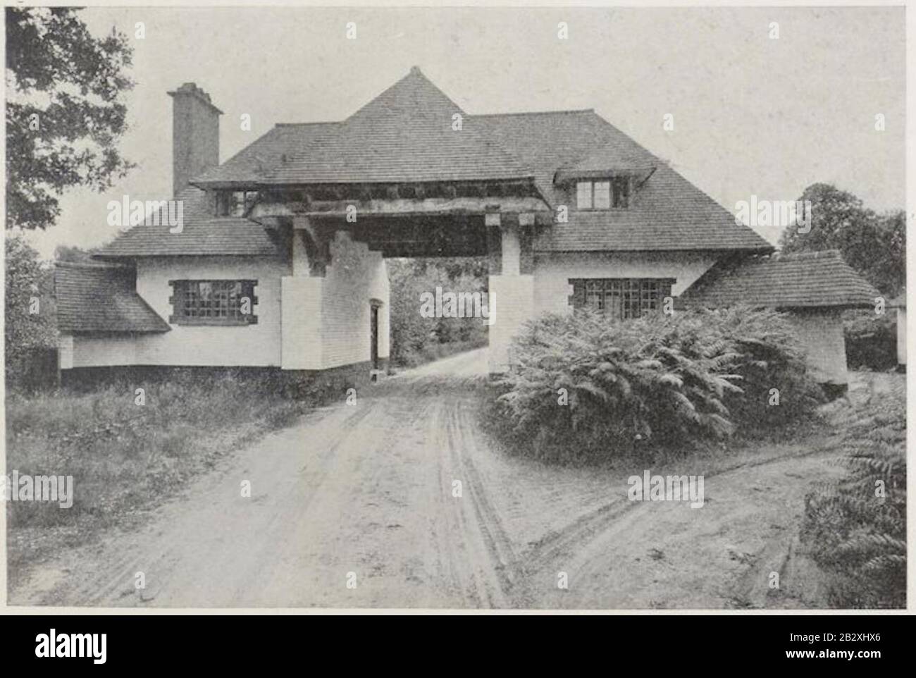 Gate Lodge to Pollards Park, Chalfont St Giles Stock Photo Alamy