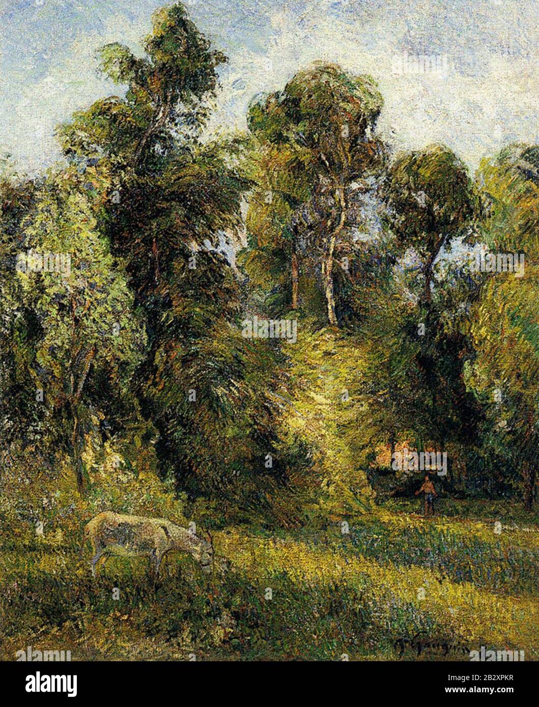 絵画 Sisley,LISIERE DE LA FORET DE Lisière de forêt au printemps | Modern Day Auction | 2024