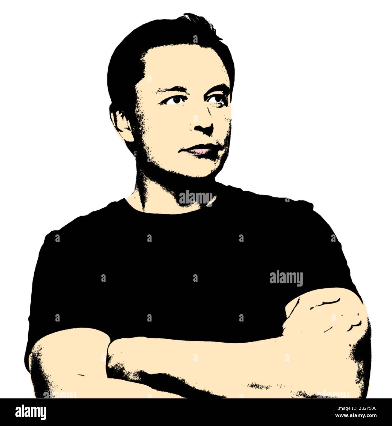 Portrait elon musk hi-res stock photography and images - Alamy