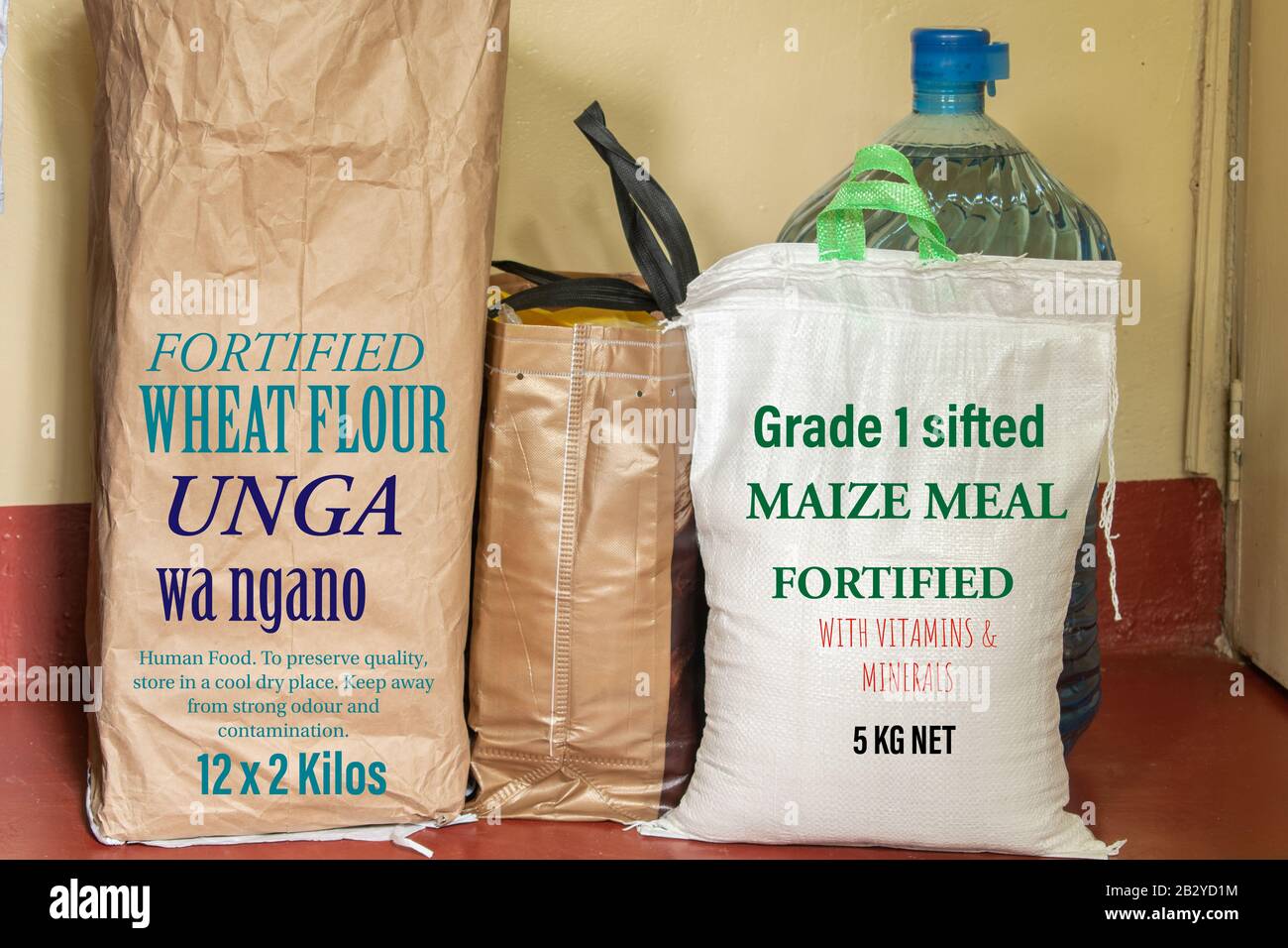 generic foodstuff that is popular in kenya Stock Photo