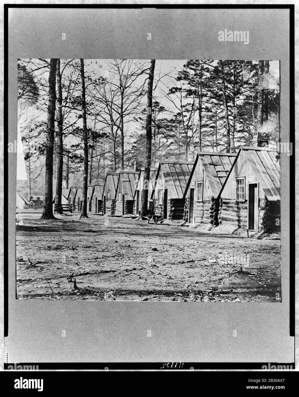 Gen. Butler's headquarters, Fraser's farm, north side of James River ...